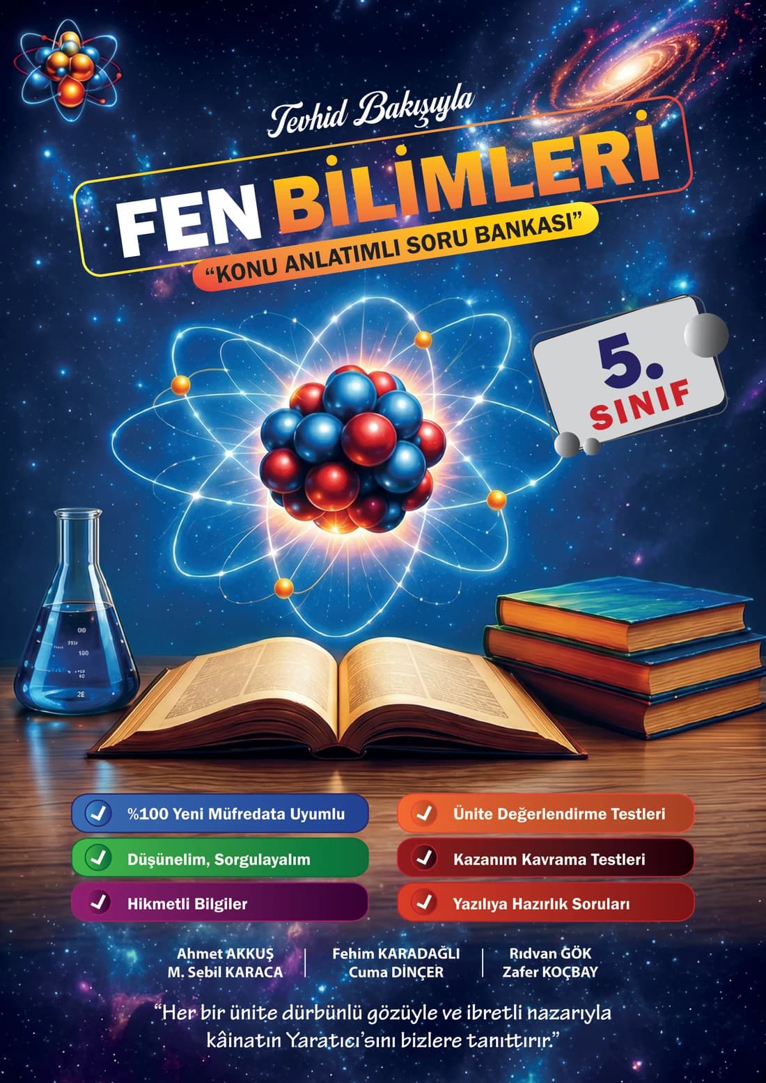5. Sınıf Fen Bilimleri Konu Anlatımlı Soru Bankası ön kapak